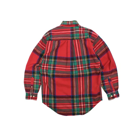 USED "GAP"PLAID B.D. SHIRT