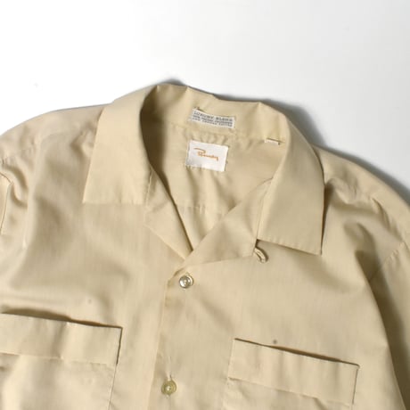 VINTAGE 60'S "PENNY" OPEN COLLAR L/S Shirt