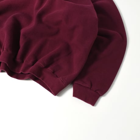 USED 90'S "TULTEX" TURTLE-NECK PLAIN SWEAT
