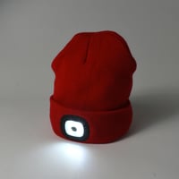 USED "NIGHT SCOUT" LED LGHTED ACRYLIC BEANIE