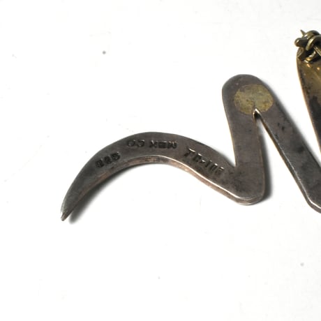VINTAGE MEXICO SILVER BROOCH