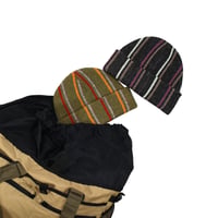NOROLL "WASHBLE STRIPE BEANIE"