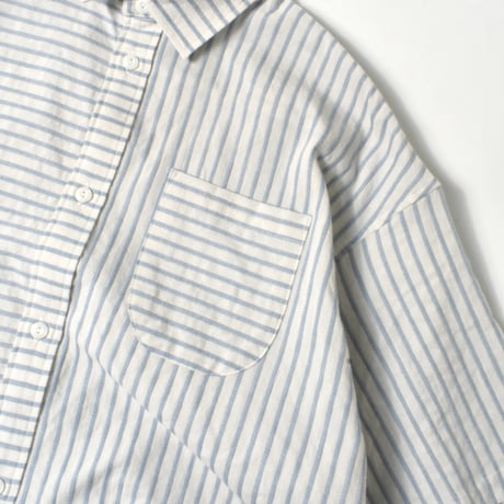 NOROLL "NORMAL SHIRT" STRIPE S/S SHIRTS
