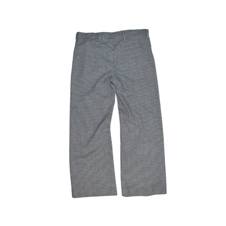 USED 80'S "TERGAL" HOUNDSTOOTH PATTERN SLACKS