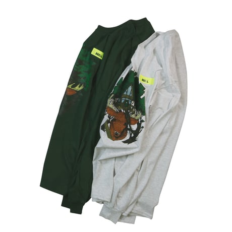 NOROLL "EARTH LIGHT" L/S T-shirt  / ART WORK by "DAISUKE MURAI"
