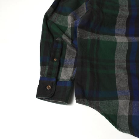 USED 90'S "EDDIE BAUER" FLANNEL L/S SHIRT