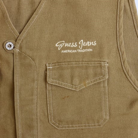 80'S "GUESS JEANS" DENIM VEST