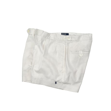 USED "POLO RALPH LAUREN" 2 TUCK SHORTS
