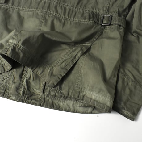 USED "BOTTEGA VENETA" OILED COTTON JACKET