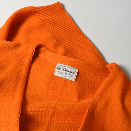 USED 70'S "DONEGAL" ACETATE CARDIGAN