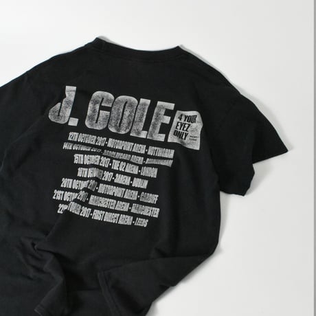 USED "J.COLE 2017 TOUR"  T-shirts