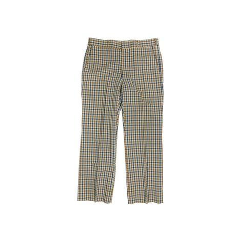 VINTAGE "SATURDAYS" PLAID TRUSER