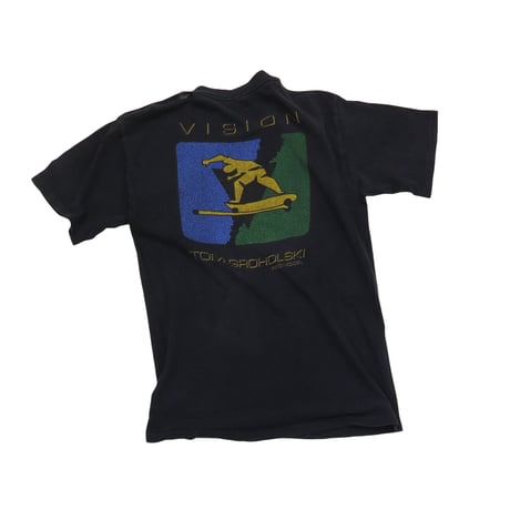 80's VISION STREET WEAR "TOM GROHOLSKI" Tshirts