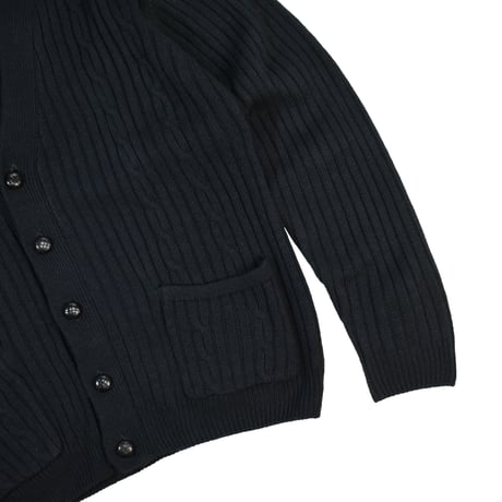 USED 90'S "JOHN BLAIR" ACRYLIC CARDIGAN