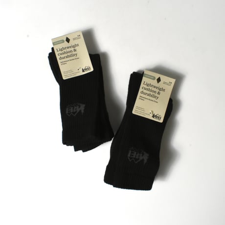 "REI CO•OP / ADVENTURE SOCKS CREW" 2PAIRS