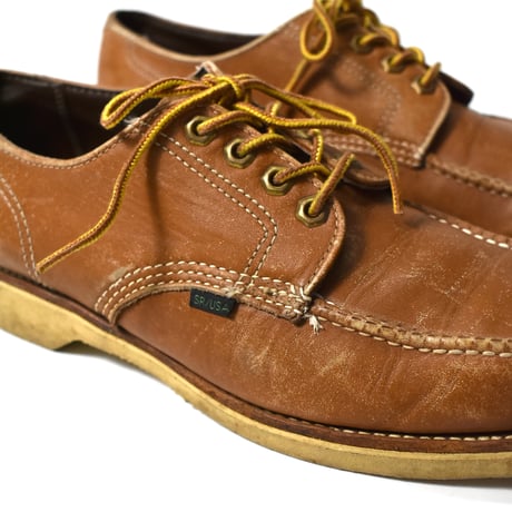 USED "CHIPPEWA" MOC TOE WEDGE OXFORD SHOES
