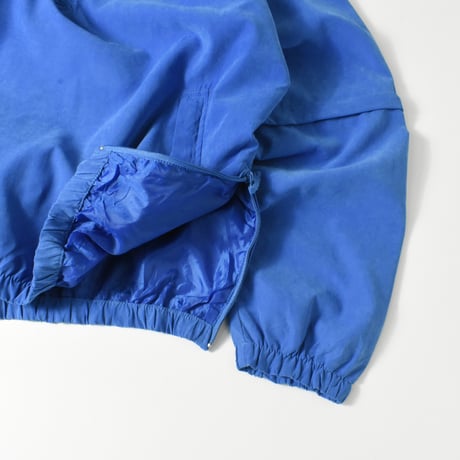 USED "TRES BIEN" PEACH SKIN 2WAY HALF ZIP PULLOVER