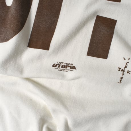 USED "CACTUS JACK" OFFICIAL T-shirt