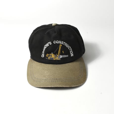 USED "GUMMOW'S CONSTRUCTION" LEATHER BILL CAP
