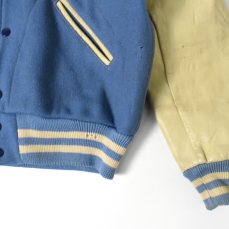 VINTAGE 70-80’S "LASLEY KNITING" STADIUM JACKET