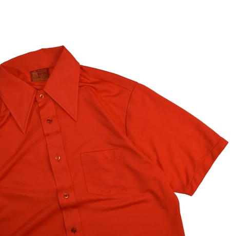 USED 70'S "KINGS ROAD SEARS" S/S POLY SHIRT