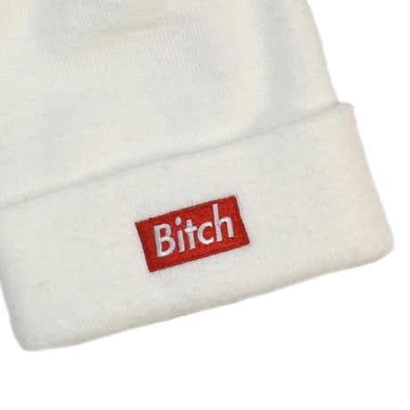 USED "BITCH" BEANIE