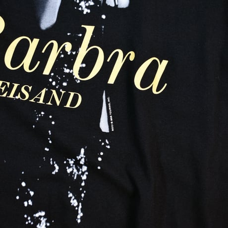 USED "BARBRA STREISAND" L/S T-shirt