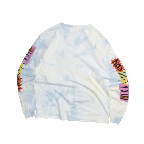 USED "NICKLODEON" TIE DYE L/S T-shirt