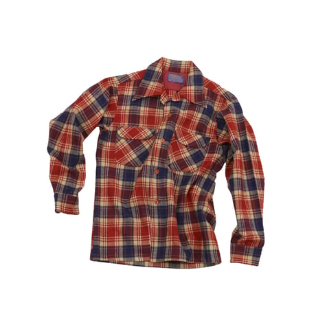 80'S PENDLETON WOOL BOX SHIRTS