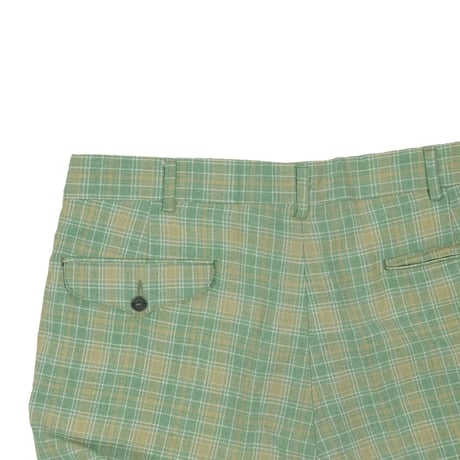 VINTAGE "GW" PLAID TROUSER