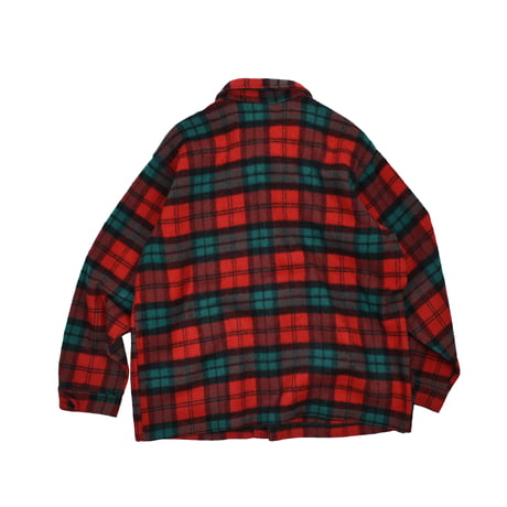 VINTAGE "60'S MAINE GUIDE" PALID WOOL SHIRT JACKET