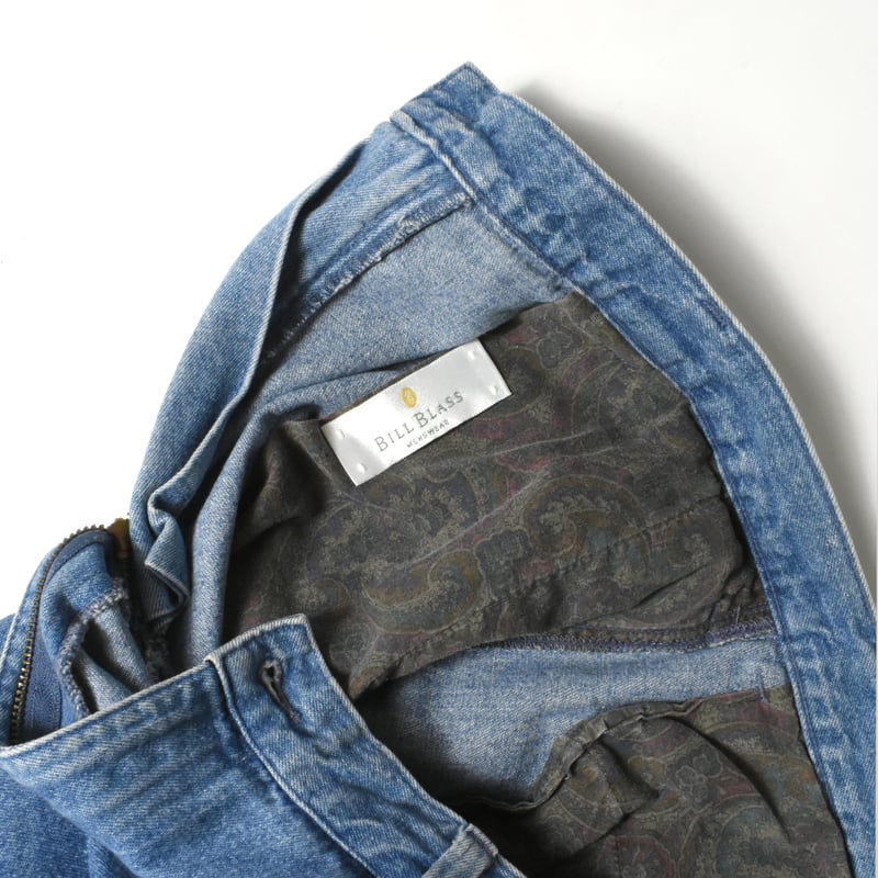 90s ツータック　デニムスラックス　BILL BLASS ワイド 90s ツータック デニムスラックス BILL BLASS ワイド USED 90'S