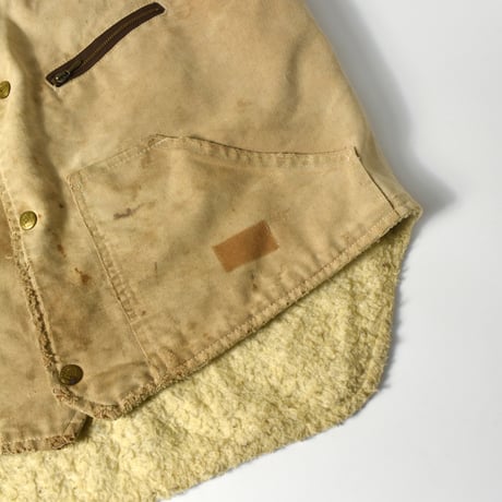 USED 70-80'S "CARTER'S" WORN OUT BOA LINER VEST