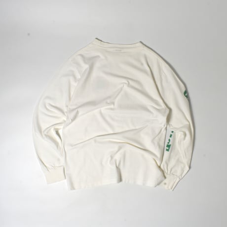 USED 90'S "A GREEN AND PEACEFUL" L/S T-shirt