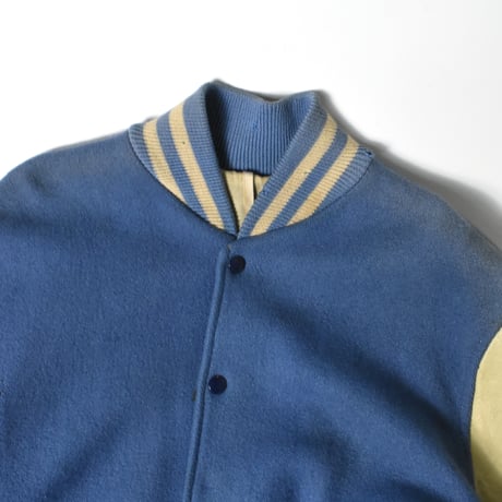 VINTAGE 70-80’S "LASLEY KNITING" STADIUM JACKET