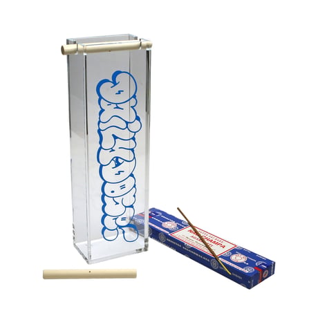 DDQS "BUBBLE LOGO ACRYLIC" INCENSE BURNER