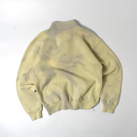 USED "RUSSEL ATHLETIC" HALFZIP TIE DYE SWEAT