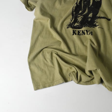 USED 90'S "JAMBO KENYA"  T-shirt