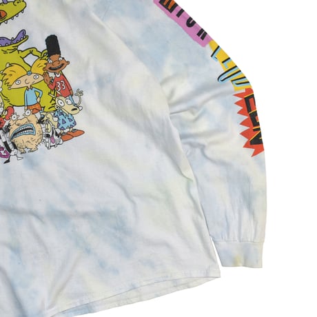 USED "NICKLODEON" TIE DYE L/S T-shirt