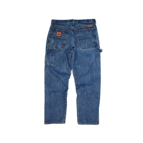USED "WRANGLER FR RIGGS WORKWEAR" PAINTER DENIM PANTS