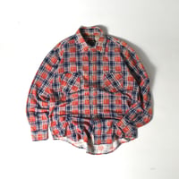 USED 70-80'S "FRUIT OF THE LOOM" FLANNEL SHIRT