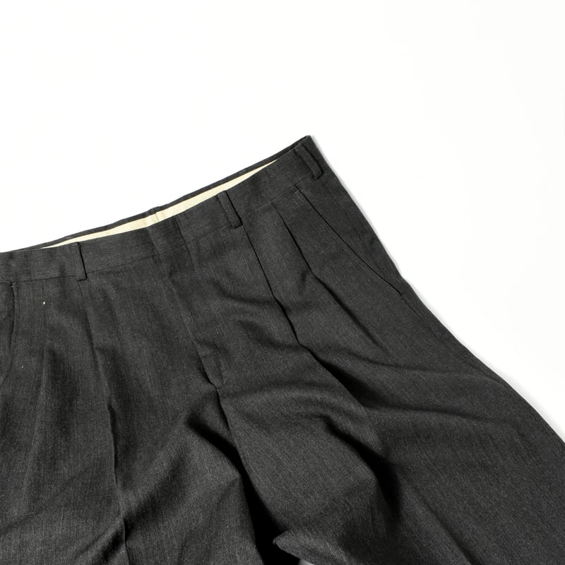 パンツ Eddie Bauer 2Tuck Double slacks 古着 エディーバウアー Eddie Bauer ツータック リネンパンツ