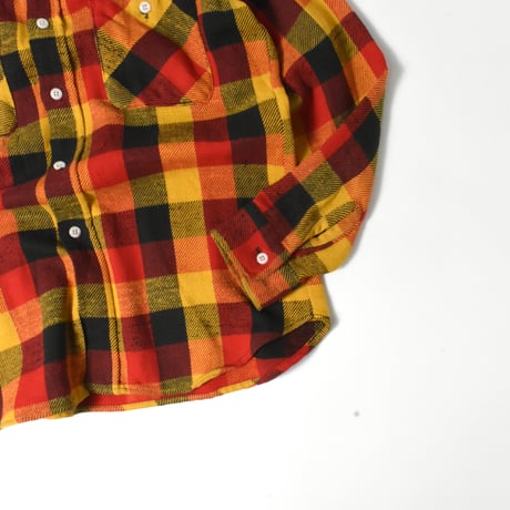 USED 70’S "BIG YANK" FLANNEL CHECK SHIRT