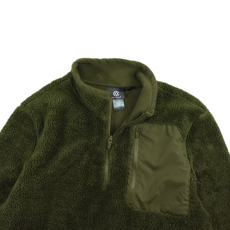 USED "CHAMPION" HALF ZIP FLEECE PULLOVER