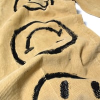 VINTAGE 60'S HAND PAINT CORDUROY PANTS