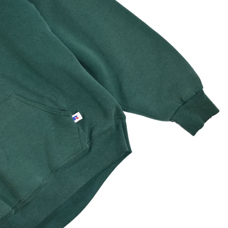 USED "90'S RUSSELL ATHLETIC" HENRY NECK HOODIE