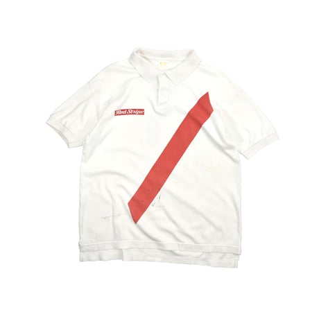 USED "RED STRIPE" POLO SHIRT