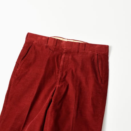 USED 70’S "SPICE BOX CORDUROY BY CORBIN / BILL WINN" CORDUROY PANTS