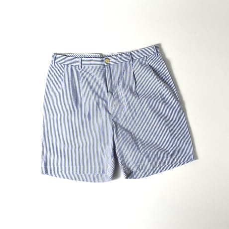USED "NAUTICA" SEERSUCKER 2-TUCK SHORTS