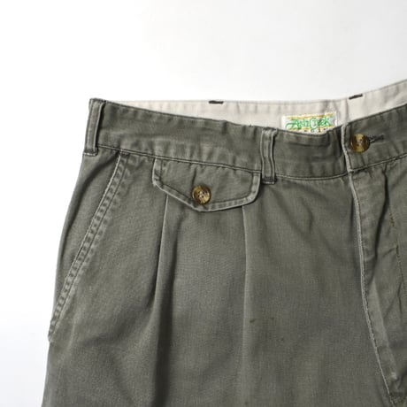 USED 90'S "ASHCEEK TRADING" 2-TUCK SHORTS